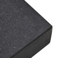 Produktbild för Parasollfot Svart 45 x 25 x 45 cm Granit