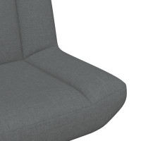 Produktbild för Skrivstol Mörkgrå 63 x 75 x 76 cm tyg