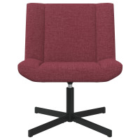 Produktbild för Skrivstol Vinröd 63 x 75 x 76 cm tyg