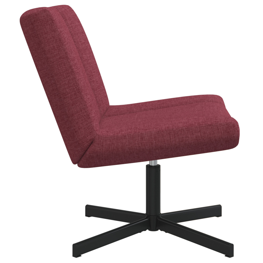 Produktbild för Skrivstol Vinröd 63 x 75 x 76 cm tyg