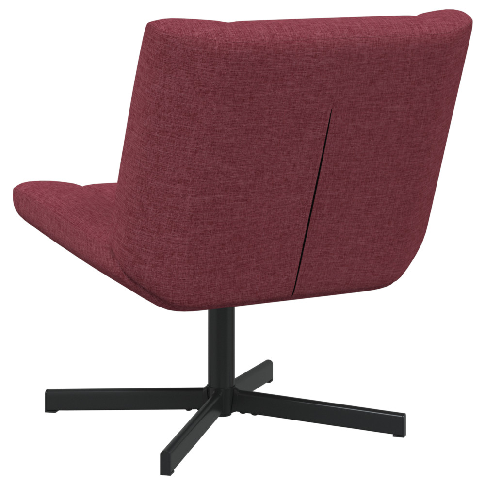 Produktbild för Skrivstol Vinröd 63 x 75 x 76 cm tyg