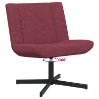 Produktbild för Skrivstol Vinröd 63 x 75 x 76 cm tyg