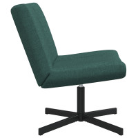 Produktbild för Skrivstol Mörkgrön 63 x 75 x 76 cm tyg