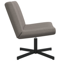 Produktbild för Skrivstol Taupe 63 x 75 x 76 cm tyg