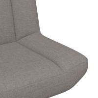 Produktbild för Skrivstol Taupe 63 x 75 x 76 cm tyg