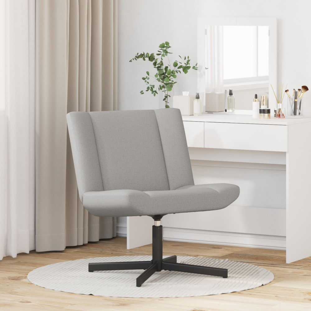 Produktbild för Skrivstol Moln Grå 63 x 75 x 76 cm tyg