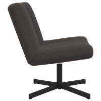 Produktbild för Skrivstol Mörkgrå 63 x 75 x 76 cm Sheepskin