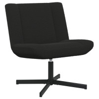 Produktbild för Skrivstol Svart 63 x 75 x 76 cm Sheepskin