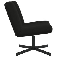 Produktbild för Skrivstol Svart 63 x 75 x 76 cm Sheepskin