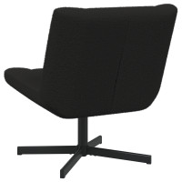 Produktbild för Skrivstol Svart 63 x 75 x 76 cm Sheepskin