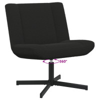 Produktbild för Skrivstol Svart 63 x 75 x 76 cm Sheepskin