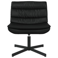 Produktbild för Skrivstol Svart 63 x 75 x 76 cm PU