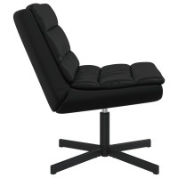 Produktbild för Skrivstol Svart 63 x 75 x 76 cm PU