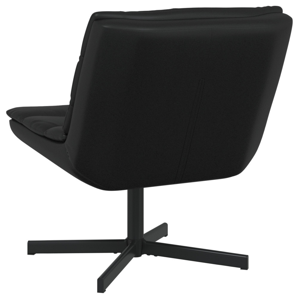 Produktbild för Skrivstol Svart 63 x 75 x 76 cm PU