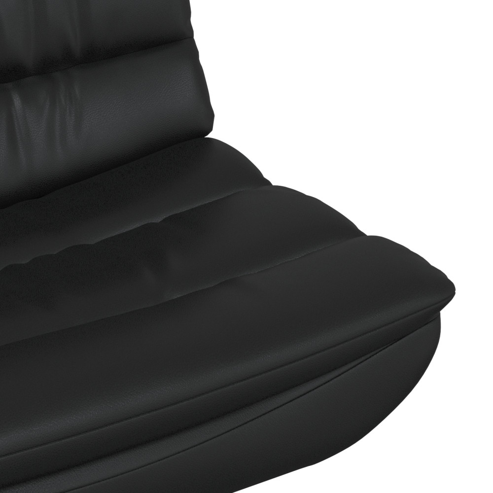 Produktbild för Skrivstol Svart 63 x 75 x 76 cm PU