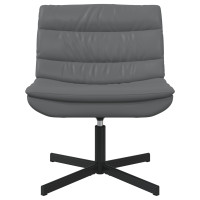 Produktbild för Skrivstol Grå 63 x 75 x 76 cm PU