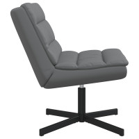 Produktbild för Skrivstol Grå 63 x 75 x 76 cm PU
