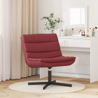 Produktbild för Skrivstol Vinröd 63 x 75 x 76 cm Konstläder