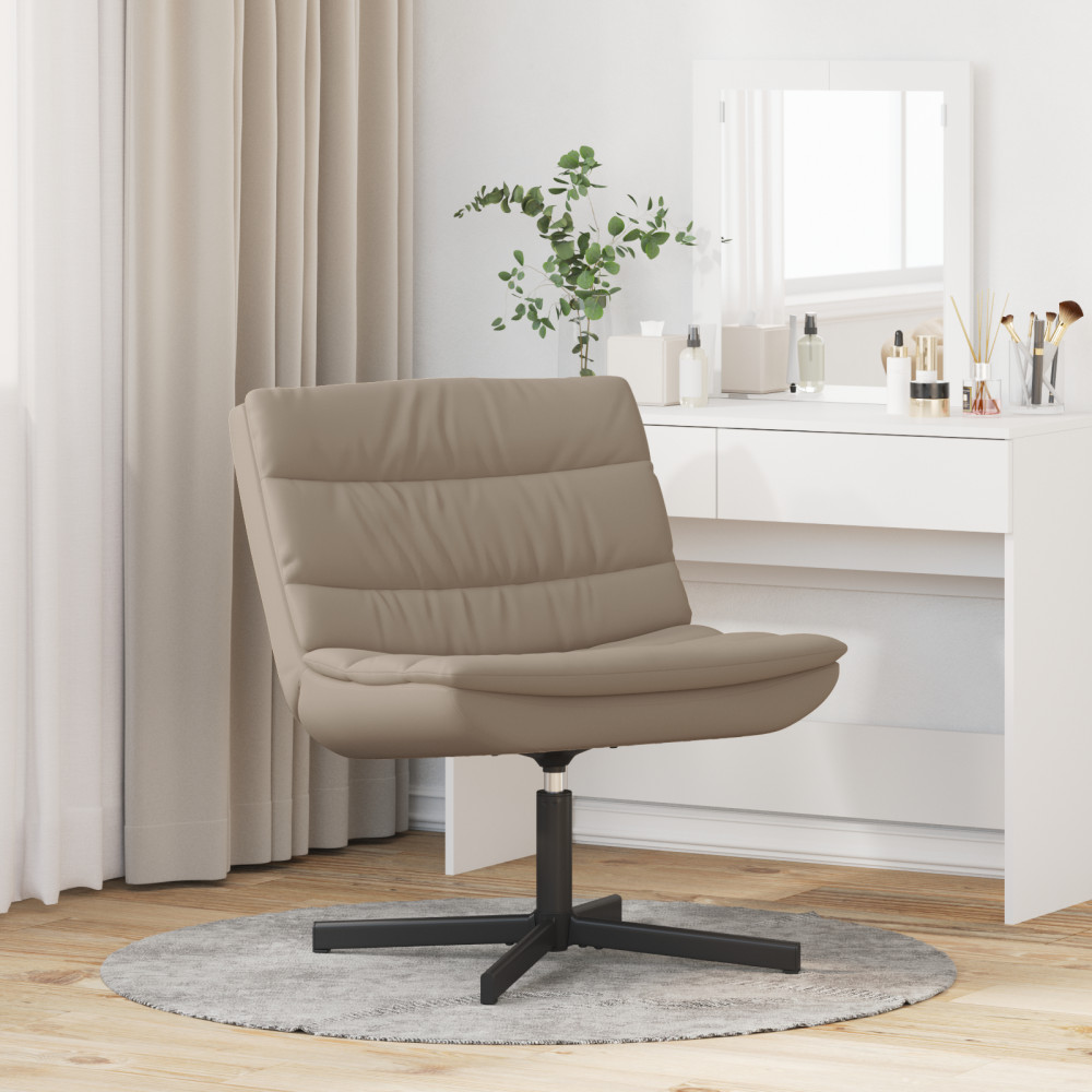 Produktbild för Skrivstol Cappuccino 63 x 75 x 76 cm Konstläder