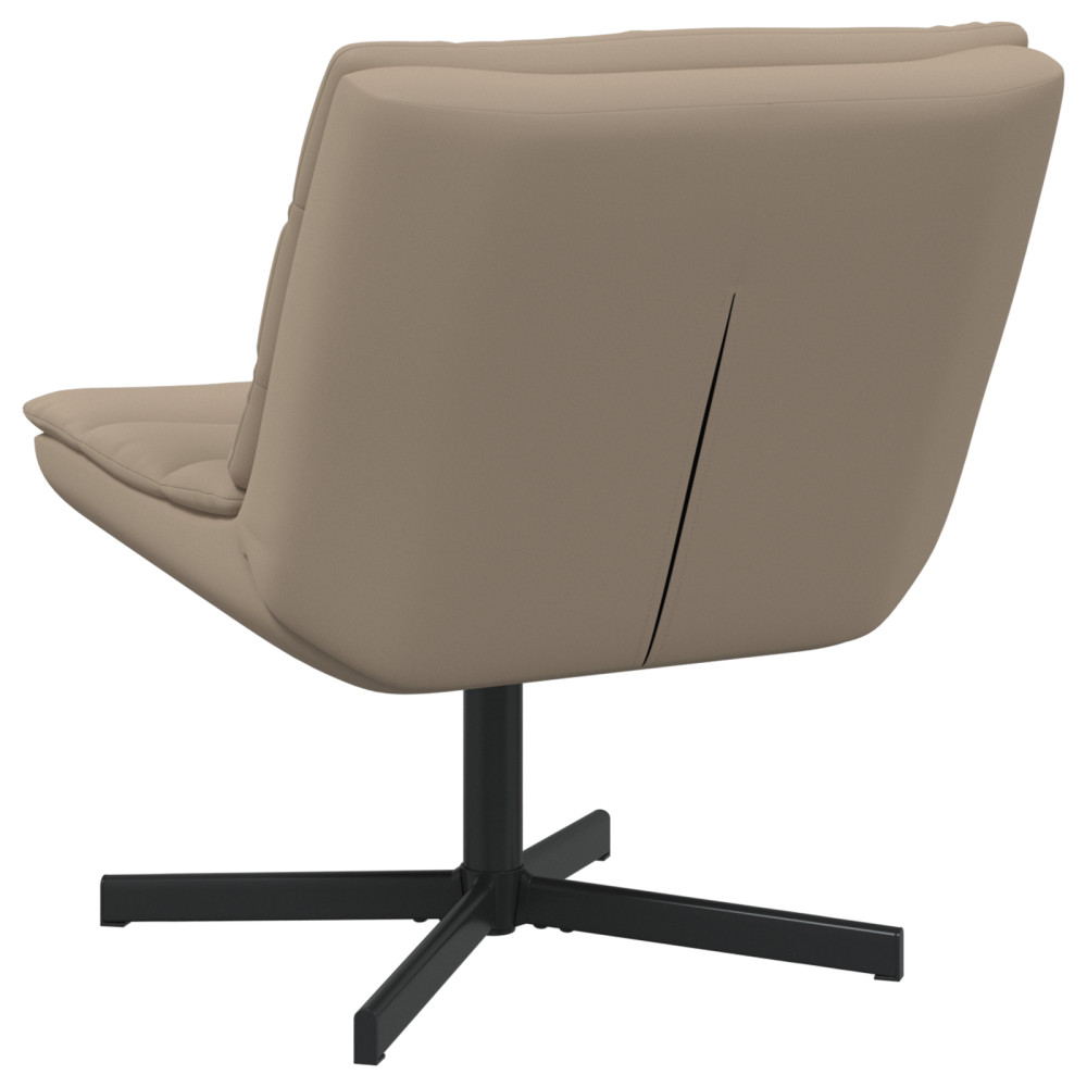 Produktbild för Skrivstol Cappuccino 63 x 75 x 76 cm Konstläder