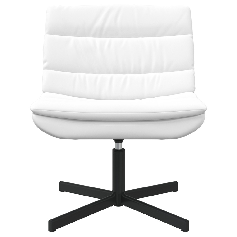 Produktbild för Skrivstol Vit 63 x 75 x 76 cm PU