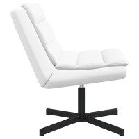 Produktbild för Skrivstol Vit 63 x 75 x 76 cm PU