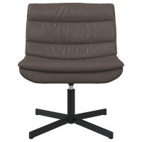 Produktbild för Skrivstol Brun 63 x 75 x 76 cm Glansig PU