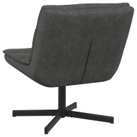 Produktbild för Skrivstol Svart 63 x 75 x 76 cm Antik PU