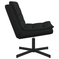 Produktbild för Skrivstol Svart 63 x 75 x 76 cm tyg