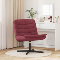 Produktbild för Skrivstol Vinröd 63 x 75 x 76 cm tyg