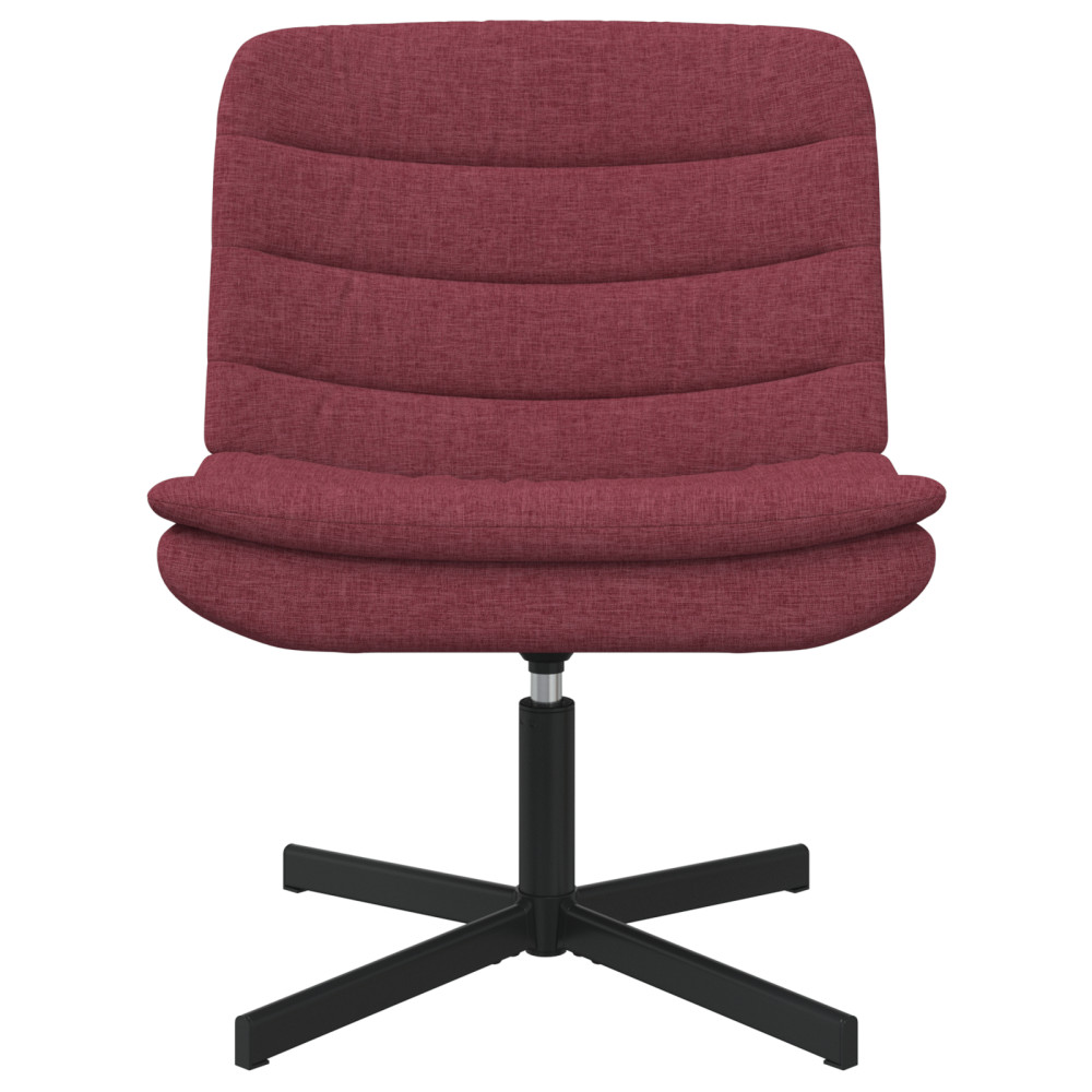 Produktbild för Skrivstol Vinröd 63 x 75 x 76 cm tyg