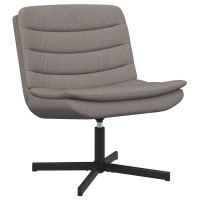 Produktbild för Skrivstol Taupe 63 x 75 x 76 cm tyg