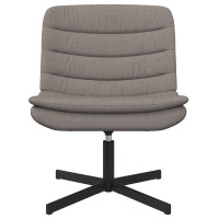 Produktbild för Skrivstol Taupe 63 x 75 x 76 cm tyg
