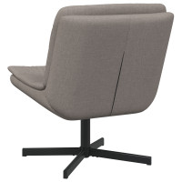 Produktbild för Skrivstol Taupe 63 x 75 x 76 cm tyg