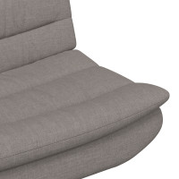 Produktbild för Skrivstol Taupe 63 x 75 x 76 cm tyg