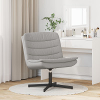 Produktbild för Skrivstol Moln Grå 63 x 75 x 76 cm tyg