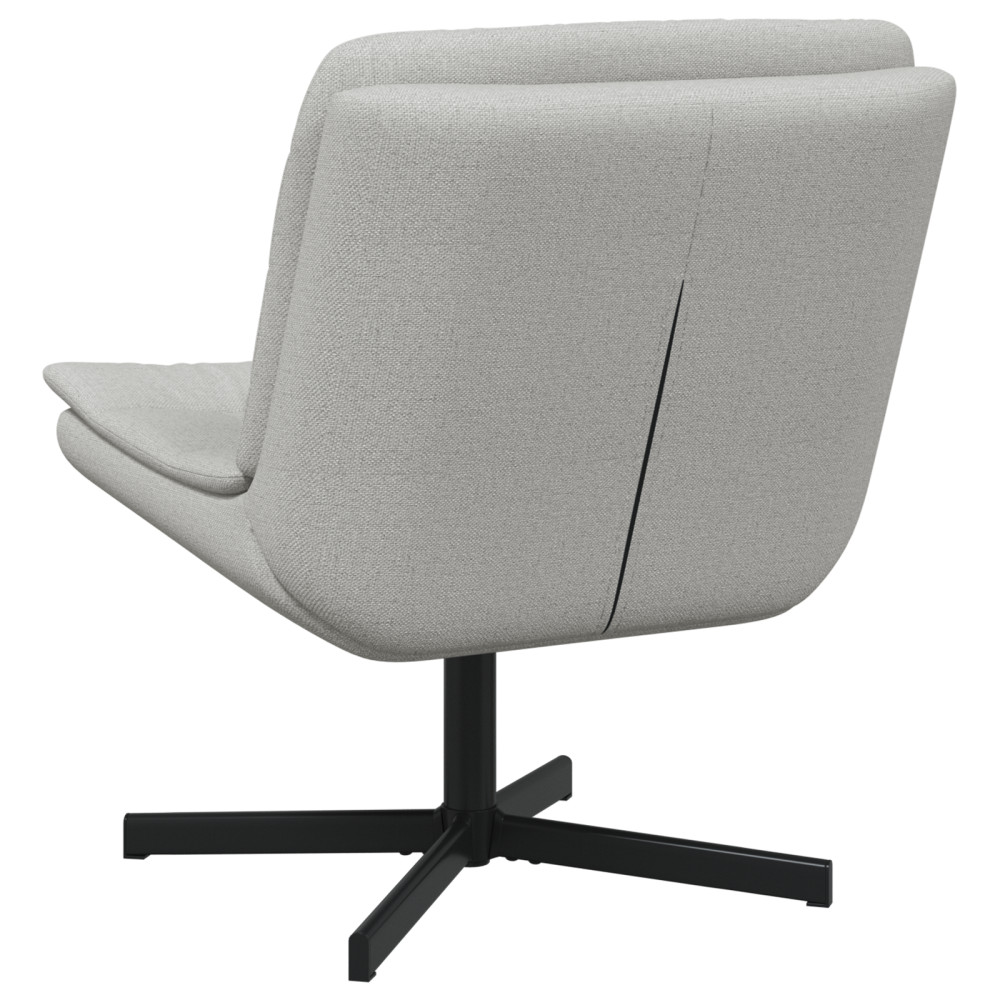 Produktbild för Skrivstol Moln Grå 63 x 75 x 76 cm tyg