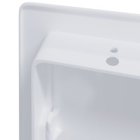 Produktbild för Åtkomstpaneler 2 pcs Vit 15 x 23 cm ABS Plast