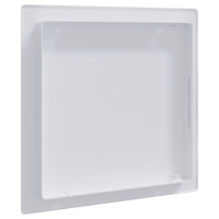 Produktbild för Åtkomstpaneler 2 pcs Vit 20 x 20 cm ABS Plast