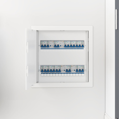 vidaXL Åtkomstpaneler Vit 35 x 35 cm ABS Plast
