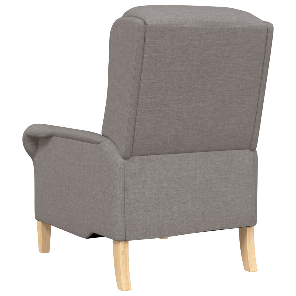 Produktbild för fåtölj Taupe tyg