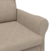 Produktbild för fåtölj Taupe 76 x 94 x 102 cm Mikrofiber