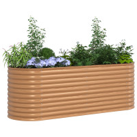 Produktbild för Höjd bädd Brun 240 x 80 x 81 cm Stål