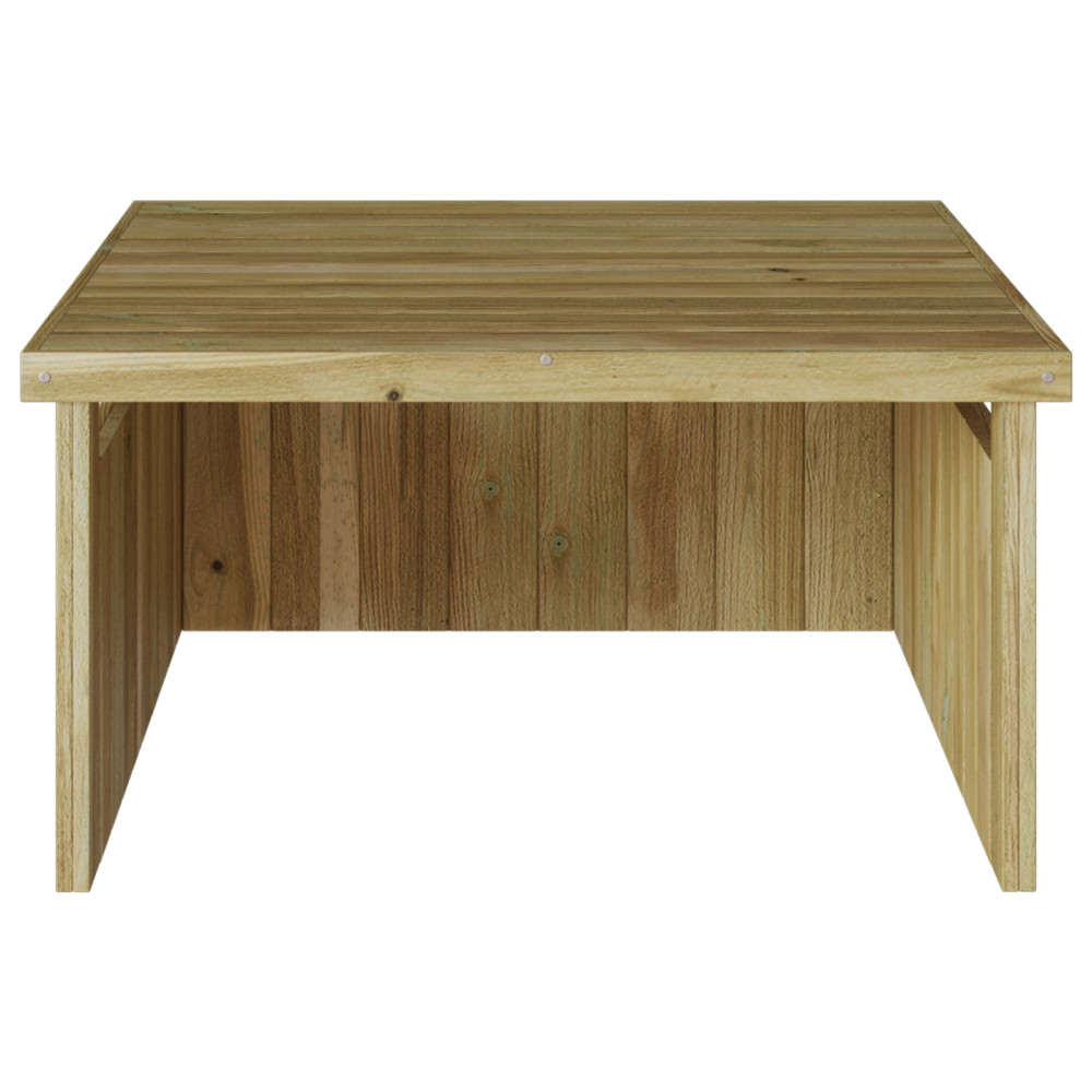 Produktbild för Gräsklippare Garage Brun 73.5 x 81.5 x 38.5 cm Impregnerad furu