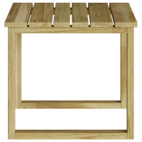 Produktbild för bord Naturfärg 40 x 40 x 36 cm Impregnerat furuträ