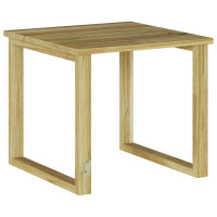 Produktbild för bord Naturfärg 40 x 40 x 36 cm Impregnerat furuträ