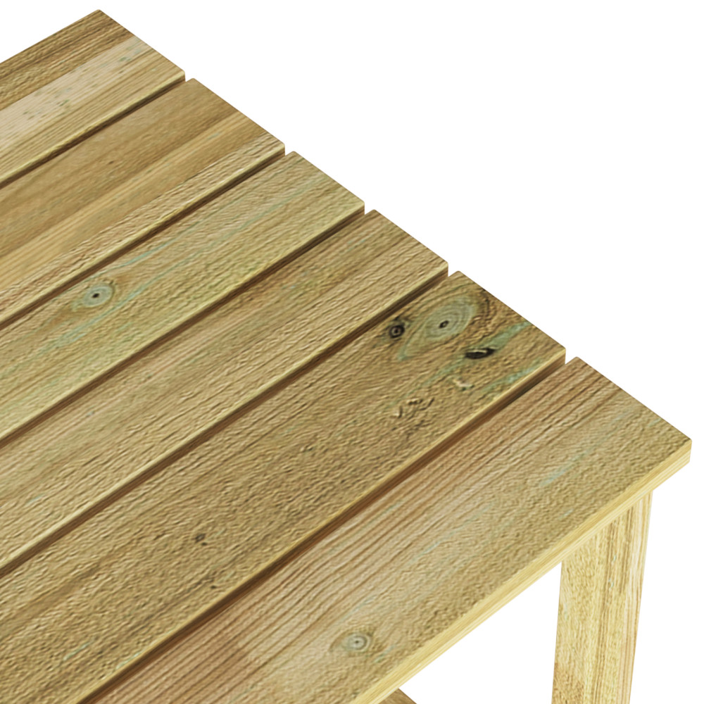 Produktbild för bord Naturfärg 40 x 40 x 36 cm Impregnerat furuträ