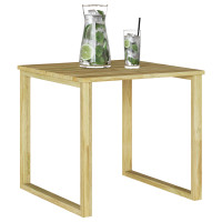 Produktbild för bord Naturfärg 50,5 x 50 x 46 cm Impregnerat furuträ