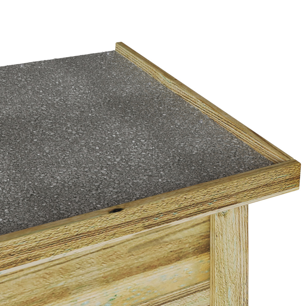 Produktbild för Förvaringslåda med lagring Naturfärg 80 x 44,5 x 57,5 cm