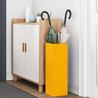 Produktbild för Regn Paraplyställ Senapsgul 15,5 x 15,5 x 49 cm Stål